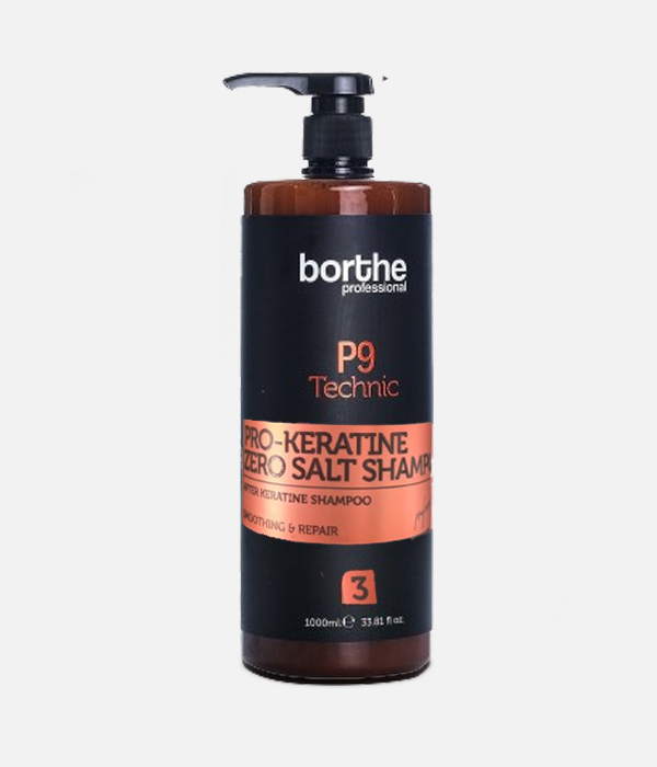 Boubaz - KERATINE CARE SERIES STEP 3 SALT FREE SHAMPOO -1000 ml